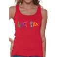 thumbnail image 1 of Awkward Styles Women's Autism Autistic Support Graphic Tank Tops for Autism Awareness, 1 of 4
