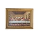 thumbnail image 1 of Cuadro Ultima Cena Da Vinci ENCUADRO Marco Hoja de Oro 38 cm x 50 cm, 1 of 3