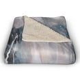 thumbnail image 3 of Creative Products Muted Pastel Painting 50x60 Sherpa Fleece Blanket, 3 of 3