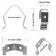 thumbnail image 5 of 12 piezas de accesorios para parrilla, termómetro para barbacoa, sonda para carne, soporte de clip, termómetro de trabajo, 5 of 6