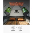 thumbnail image 2 of VEVOR Truck Tent 6.4-6.7ft Waterproof PU2000 Truck Bed Camping Tent 2-3 Person, 2 of 9