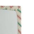 thumbnail image 2 of Ambesonne Chevron Fitted Sheet, Vintage Insignia, Full Size, Pink Cream Green, 2 of 2