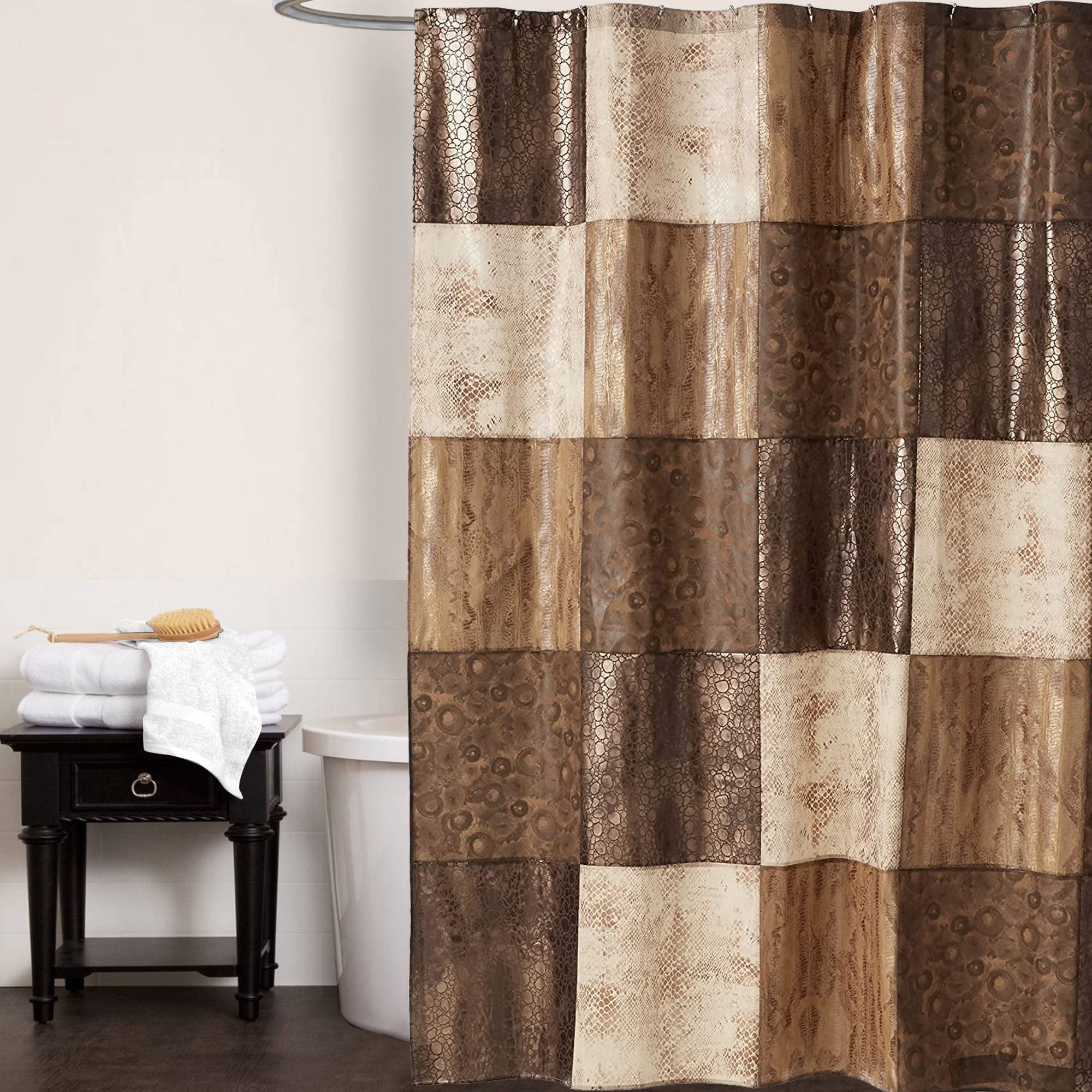 Zahari Home Zambia Animal Shower Curtain Classic Fabric Shower Curtain Unique Design Custom Shower Curtain Western Country Shower Curtain