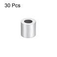 thumbnail image 3 of Unique Bargains M3 Aluminum Sleeve Crimp 3mm Steel Wire Rope Button Stop Clips 30 Pcs, 3 of 4