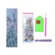 thumbnail image 2 of Bewildely Marcapáginas con pintura de diamantes 5D DIY, decoración de borlas de cuero, marca de libro para el Día de San Valentín, graduación, Artesanía Pavo real Bewildely HA003279-07, 2 of 6