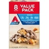 Atkins Snack Bar, Caramel Chocolate Nut Roll, Keto Friendly, 8 Ct