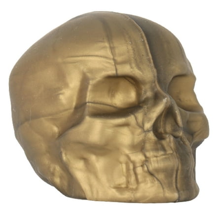 

Wine Stoppers Silicone Reusable Skull Shape Silicone Bottle Cork To Keep Wine Fresh Easy To Clean Gold