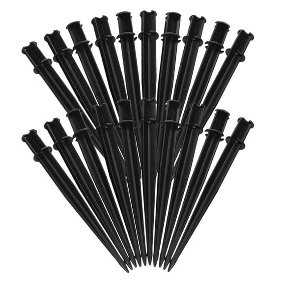 Luxshiny 20PCS Stakes For Outdoor Decorations Made Of Plastic For Landscape Decoration