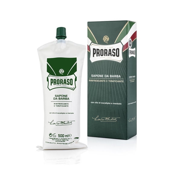 Jabon de Afeitar Profesional Proraso Eucalipto Mentol 500mL Proraso Eucalipto y Mentol