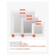thumbnail image 5 of Drywall Repair Kit 16PCS, 4/6/8 inch Aluminum Wall Patch Kit with Scrapers & Sandpaper, Self-Adhesive for Nail Holes & Cracks, Wall Damage Repair, 5 of 9