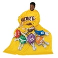 thumbnail image 3 of Snuggie M&M's, the Original Wearable Blanket with Sleeves, Adult One Size, Yellow, 3 of 5