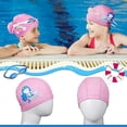 thumbnail image 2 of Pieces children's swimming caps for kids, toddlers, boys and girls, children's waterproof swimming caps for long and short hair, 2 of 5