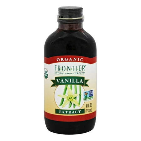 Frontier Organic Vanilla Extract, 4 Oz