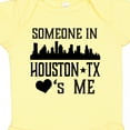 thumbnail image 4 of Inktastic Houston Texas Someone Loves Me Skyline Boys or Girls Baby Bodysuit, 4 of 5