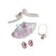 thumbnail image 5 of Ropa para muñecas de 17 cm, ropa bonita para muñecas, traje, accesorios para muñecas, adorables atuendos de juguete para niños, ropa para muñecas con con tetera, 5 of 9