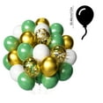 thumbnail image 3 of Fmbmuo Green Rubber 30 pcs Birthday Balloons Decorations Matte Finish , 12 Inch Balloon Sets for Women Men Party Anniversary, 3 of 5