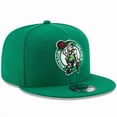thumbnail image 3 of Men's New Era Kelly Green Boston Celtics Official Team Color 9FIFTY Snapback Hat, 3 of 6