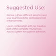 thumbnail image 4 of Polvo Acrylic Core Powder Young Nails, autonivelante, 85 g, color blanco, 4 of 6