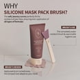 thumbnail image 4 of Heveblue Soft Curve Spread Brush - Aplicador De Mascarilla Facial Mejorador Del Cuidado De La Piel Fácil De Limpiar K-Beauty Korean Skincare, 4 of 5