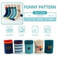 thumbnail image 5 of YOMYM Boys Socks Crew Kids Socks , Durable Cotton Half-Cushioned Calf Socks, Stocking Stuffers, 5 of 9