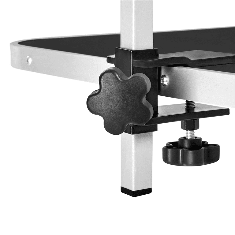 Height adjustable portable grooming table outlet