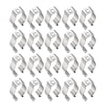 thumbnail image 1 of Unique Bargains 20 Packs T8 Fluorescent Tube Lamp Bracket Clips Socket Lampholder, 1 of 4