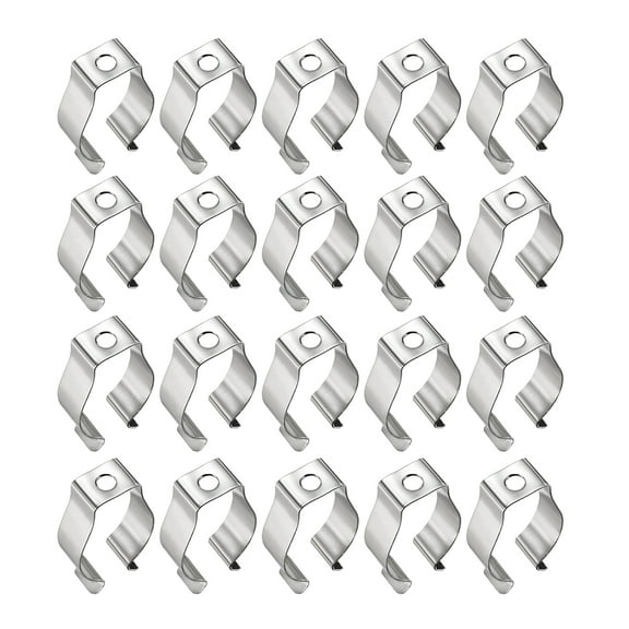 20 Packs T8 Fluorescent Tube Lamp Bracket Clips Socket Lampholder