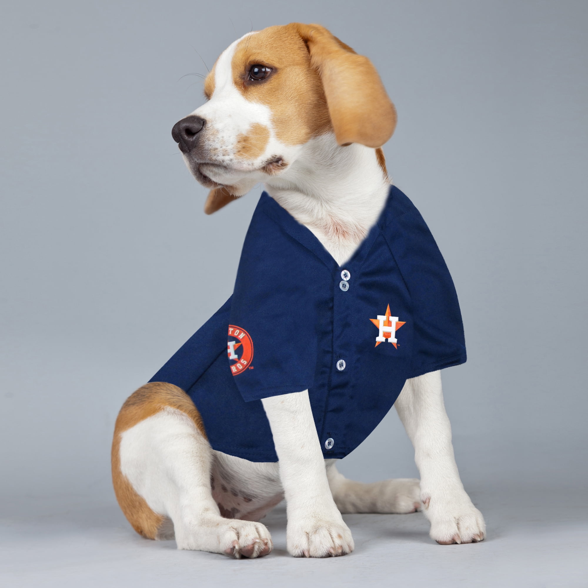 Pets First MLBPA Jose Altuve Mesh Jersey for Dogs and Cats - Licensed Soft Poly-Cotton Jersey