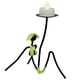 thumbnail image 1 of Ornamento Decorativo Del gar De Del Del Candebro Del Hierro Del Candelero Verde Sunnimix Candelabro Bikini Girl, 1 of 5