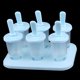 thumbnail image 2 of Plástico Hogar Cocina 6 Compartimentos DIY Frozen Candy Ice Lolly Mold Set Azul Claro, 2 of 4