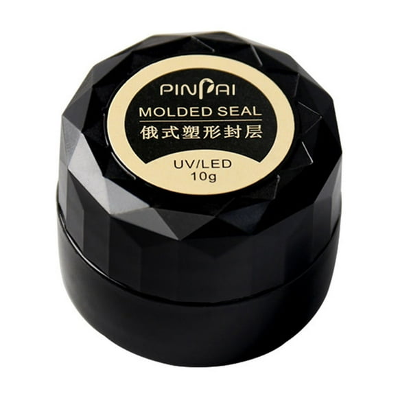 Nail Top Coat Gel Clear Nail Polish Gel Nail Art Glue for Strengthening & Beautifying Nail Surface Nail Beauty Tool