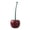Burgundy, variant on Decorative Toilet Brush Cherries Shape Design Prevents Residues Formation