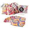 Tie Dye Birthday Gift Bags Medium Size! Set Of 12 Spiral Tye Dye Treat Bags With 12 Gift Tags. 10X7" Drawstring Bag. Candy Bags, Birthday Favor Bags, Luau Bags, Tye Dye Goodie Bags