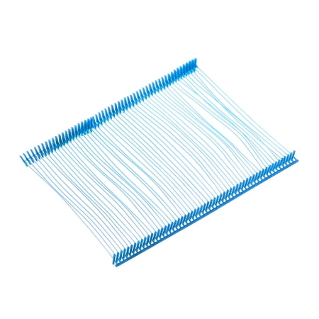 Uxcell 1000pcs Standard Tagging Gun Fasteners 75mm Tagging Barbs Pins PP Plastic Tag for Price Tagging Gun Sky Blue