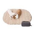 thumbnail image 4 of Pet Waterproof Bed for Dog Cats Great for Travel & Beach Cotton Cloth Sleeping Pad Easy Carry Pet Supplies Soft Cotton, 4 of 9