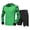 Green-A, variant on Boys Padded Two-Piece Goalie Suit Shirt with Pants Soccer Training Uniform,Sizes 9-14 Orange-A 8-10
