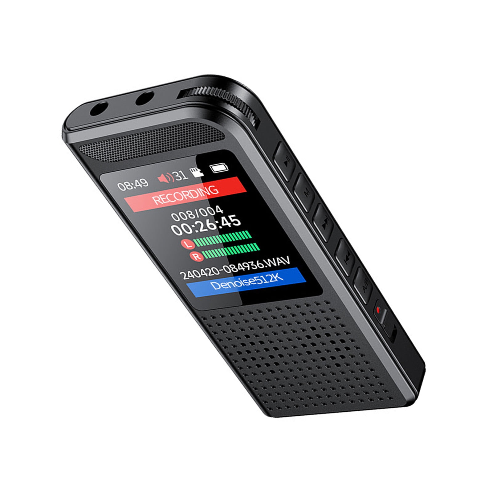 Professional Digital Recorders Featuring Strong ABS Meeting Voice Recording for Clear Sound & Long Duration