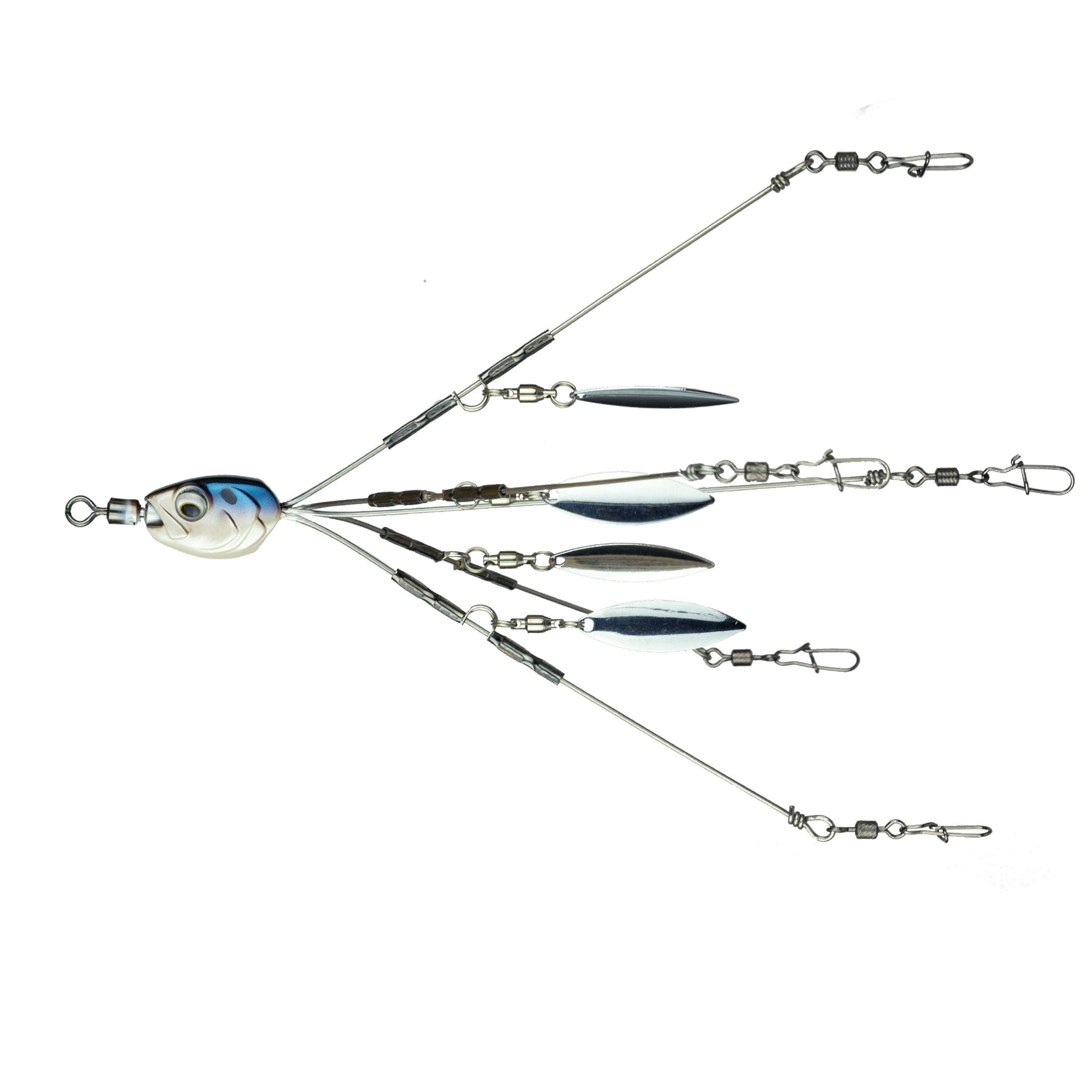 (3 pack) 6th Sense Fishing Divine Umbrella Rig Kit