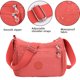 thumbnail image 3 of Bolso de mano para mujer, espacioso, con múltiples bolsillos, tipo bandolera, moderno, con asa superior, 3 of 5
