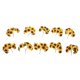 thumbnail image 2 of 100 Piezas Girasoles De Papel Artificial Colco 30 Mm Color Amarillo, 2 of 8