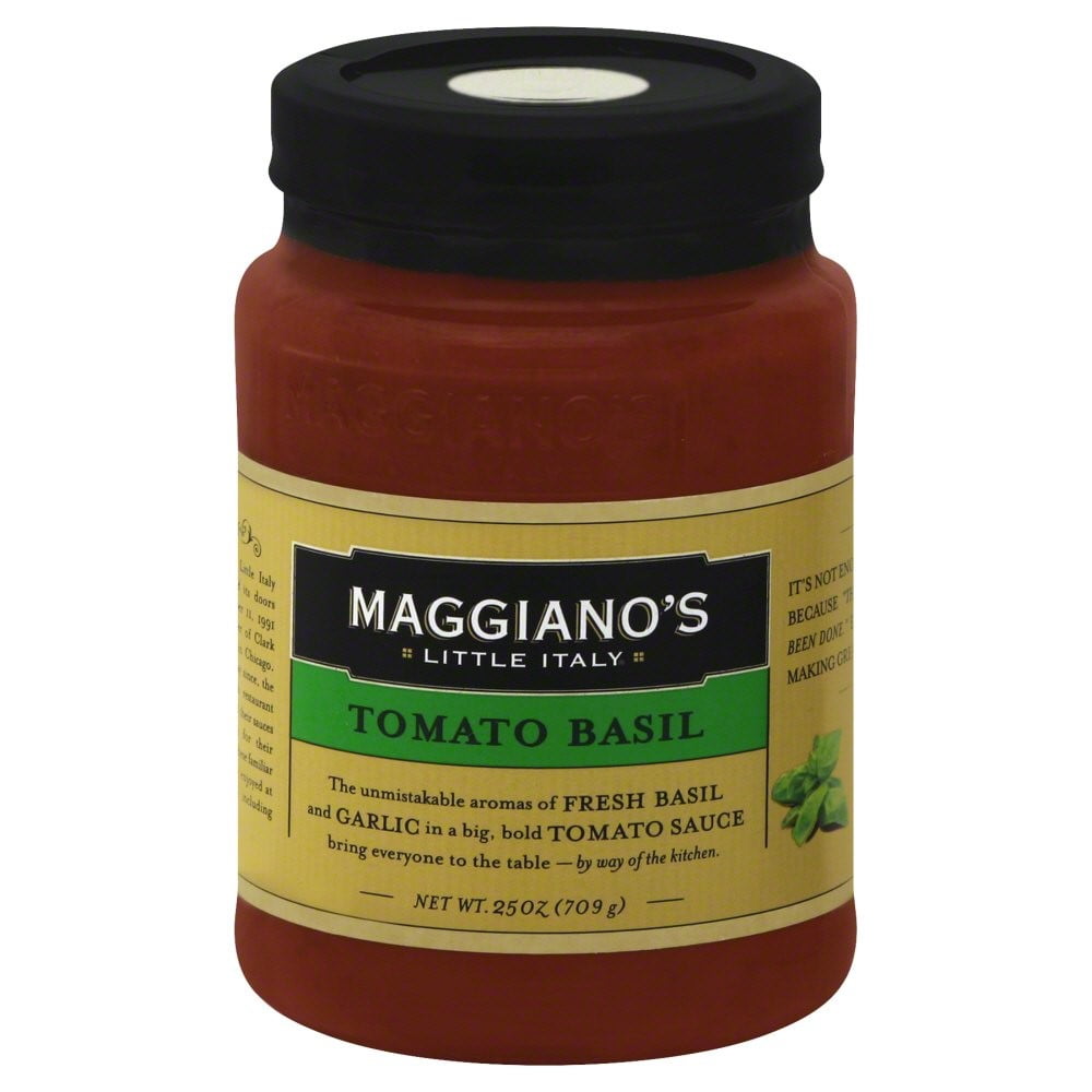 Maggiano's Little Italy Pasta Sauce, Tomato Basil, 25 Oz - Walmart.com