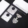 thumbnail image 4 of 1 Set Hinge Repair Kit Hinge Repair Bracket And Hydraulic Cabinet Hinge, 4 of 8