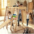 thumbnail image 2 of Indoor Playground Toddler Climber Slide – Kids Jungle Gym Playset – Activity Toddler Climber Structure – Play Gym Swedish Ladder - Climbing Play Structure Set – Adventure Dome Slide set – Akvarelka, 2 of 9