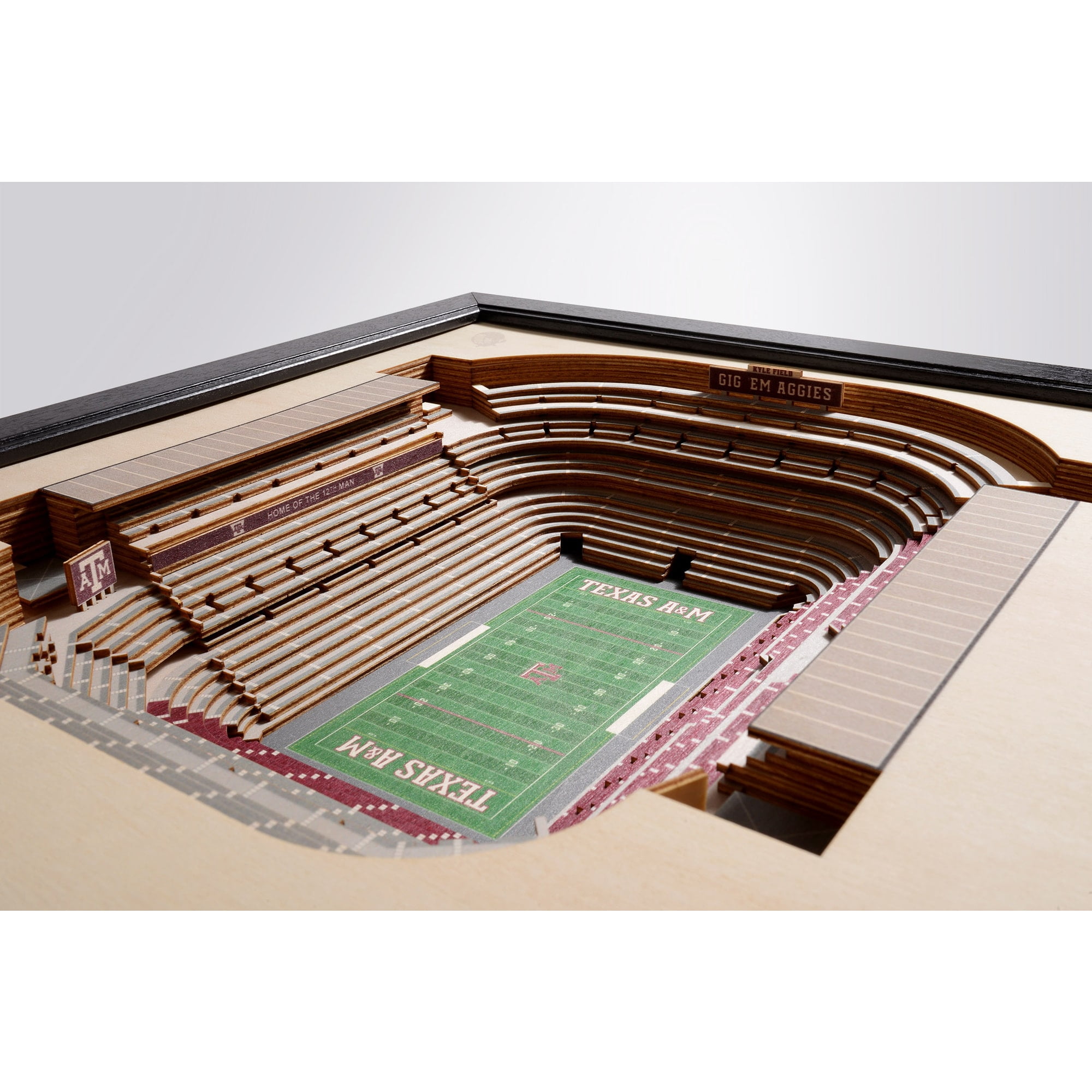 IDNA Texas A&M Aggies 25.5" x 19.5" Kyle Field Stadium Views Wall Art