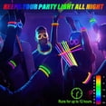 thumbnail image 4 of Glow Sticks Party Favors BUDI, 467 unidades, para niños y adultos, 20 ml, 8 colores, 4 of 7