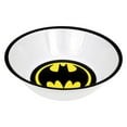 thumbnail image 4 of SUPERHERO Snack Size Melamine Plates and Bowls Sets Batman, Superman, Man of Steel, Caped Crusader (BATMAN LOGO Bowl Set (4)), 4 of 5