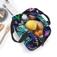 thumbnail image 4 of Lsque New York City Pattern Lunch Bag Women/Men Insulated Lunch Box,Small Leakproof Cooler Food Lunch Containers Reusable High Capacity Lunch Tote Bags, 4 of 6