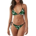 thumbnail image 1 of Fotbe Ho Ho Ho A Traje de Baño para Mujer de Dos Piezas – Bikini Sexy de Tirantes Tipo Halter con Diseño Triangular, 1 of 6