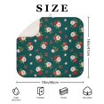 thumbnail image 4 of Pioneer Flower Floral Print Pattern Kitchen Dish Drying Mat 1 Pack, Ultra Absorbent Microfiber Drainer Mat, 16"x18", 4 of 6