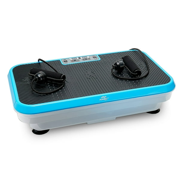 PowerFit Elite Vibration Platform with Exercise Bands & Mat Refurbished